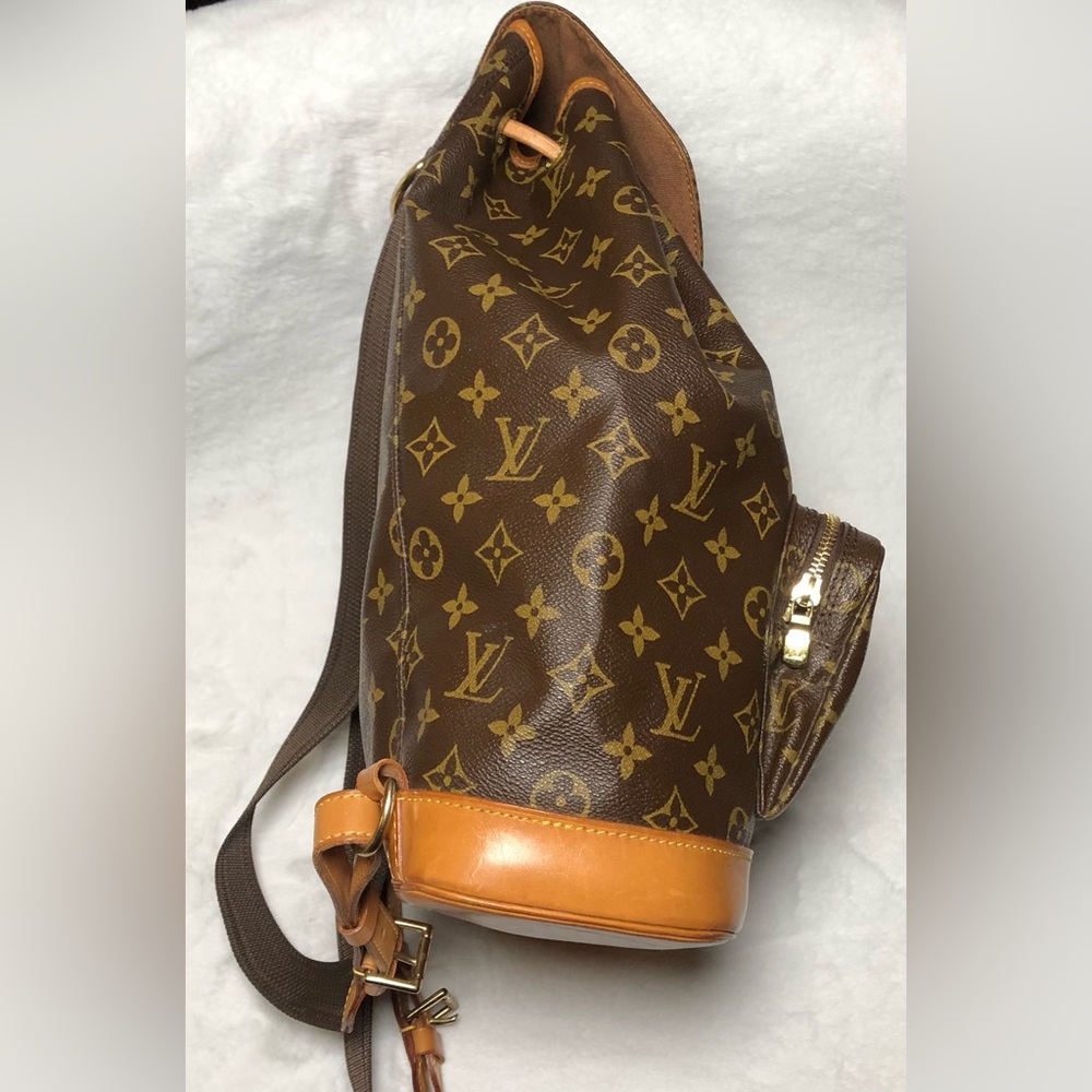 Louis Vuitton Vintage Mono Montsouris GM Backpack,Dustbag/COA;Date Code(MI0945) - Picture 11 of 16